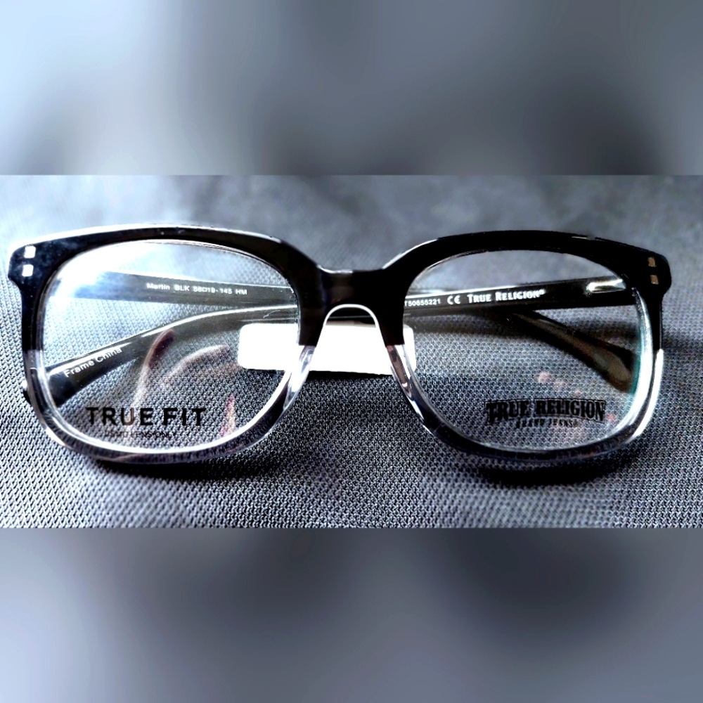 NWT / TRUE RELIGION ✨️Black Eyeglasses